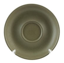 Denby Camelot Dark Olive Green Orphan Saucer New Stock - £3.92 GBP