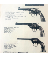 1950 Smith &amp; Wesson Iver Ruger Pistols Advertisement Vintage Gun Firearm... - €25,60 EUR