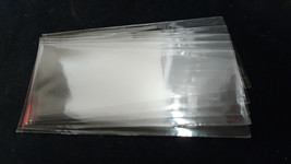 5 pcs 85x170mm CLEAR SLEEVES FOR LARGE PAPER MONEY, BILLS, CURRENCY - FR... - $2.55