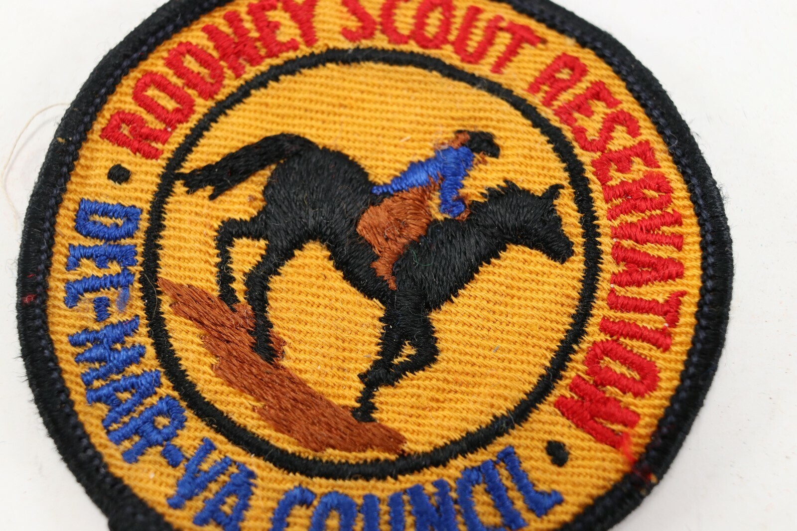 Vtg Rodney Scout Reservation Del-Mar-Va Council Boy Scout of America Camp Patch Item image 2