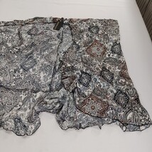 Piphany Valencia P3-311A Women's Multicolor Paisley Wrap Skirt Size 2X image 10