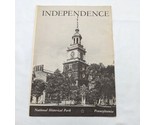 Independence National Historical Park Pennsylvania Reprint 1956 Travel B... - £7.81 GBP