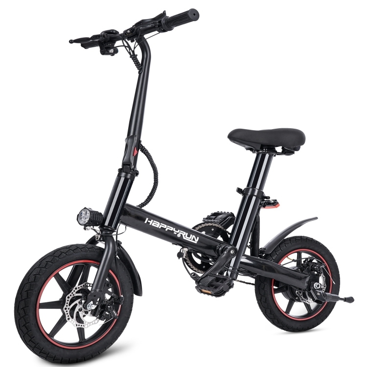 HAPPYRUN HR-X40 350W Electric Bicycle with 14 inch Road tyres, EU plug - $455.00