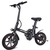 HAPPYRUN HR-X40 350W Electric Bicycle with 14 inch Road tyres, EU plug - £362.87 GBP