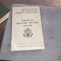 American Military History 1607-1953 ROTCOM 145-20 Department of the Army ROTC - £10.48 GBP