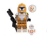 Minifigure Custom Toy Bomb Squad Clone Trooper with BB8 Droid Star Wars - $5.40