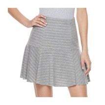 Juicy Couture Gray Raw Hem Flounce Skirt Women&#39;s Sz.  XL NWT MSRP$44 - $20.80