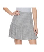 Juicy Couture Gray Raw Hem Flounce Skirt Women&#39;s Sz.  XL NWT MSRP$44 - $20.80