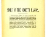 Story of the Seventh Kansas in the Civil War 1902 S M Fox Adjutant General - $44.50