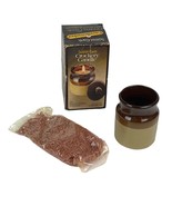 Vintage Coty Sweet Earth Crockery Candle Hot Roasted Almond Fragrance NIB - €21,12 EUR