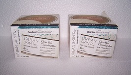 Urban Skin Rx 3 in 1 Treatment Clear Skin Cleansing Bar  2 oz each - Lot of 2 - £18.03 GBP