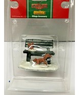 LEMAX Coventry Cove PARK BENCH IN WINTER Village Accessory - $20.83 CAD