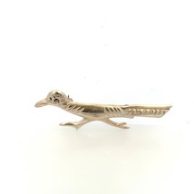 Vintage Sterling Silver Pin Brooch Hopi Southwestern Roadrunner Bird Carved - $61.42 CAD