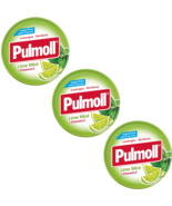 Kalfany Pulmoll LIME MINT flavor throat lozenges -3 x 45g- SUGAR FREE- F... - $35.86 CAD