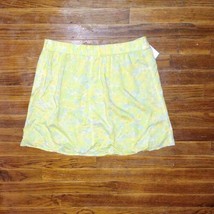 ABOUND A Line Skirt Multicolor Women Size Large Floral Side Zipper - £16.43 GBP