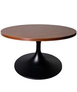 LeisureMod 27 Round Coffee Table with MDF Top and Powder-Coated Stainle... - €253,36 EUR