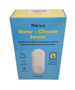 Kangaroo Home Security Water + Climate Sensor Sends Alert iOS/Android Compatible - $15.84