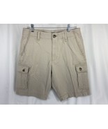 Old Navy Cargo Khaki Men&#39;s Beige Shorts Size 32&quot; W - £9.57 GBP