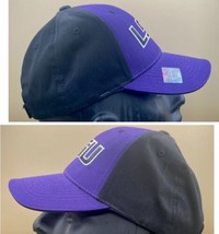 Vintage LSU Tigers NCAA Adjustable Purple Gold Men&#39;s Baseball Hat NEW - £20.64 GBP