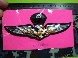 Royal Thai Air Force Badge Wing Pin Freefaller Militaria - $32.45