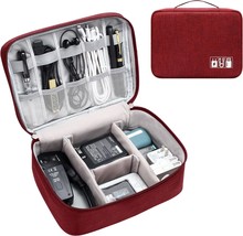 Youbdm Electronics Organizer Waterproof Portable Digital Storage Bag Ele... - £28.60 GBP