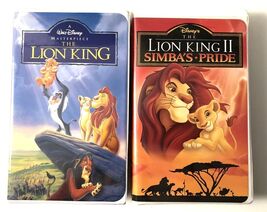 Walt Disney Masterpiece The Lion King &amp; Lion King 2 VHS Tape  Clamshell ... - $9.95