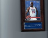 SHAQUILLE O&#39;NEAL OLYMPIC BASKETBALL PLAQUE USA SHAQ  DREAM TEAM C - £0.77 GBP