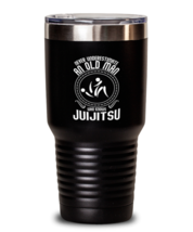 30 oz Tumbler Stainless Steel Insulated Funny Never Underestimate An Old Man  - £27.83 GBP