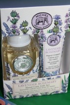 Michel Design Works Lavender Rosemary Hand Care Gift Set Soap And Cream - $24.74