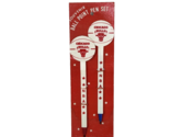 VINTAGE CHICAGO STADIUM BULLS BASKETBALL SET OF 2 BALL POINT PENS NEW SO... - £74.72 GBP