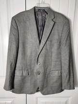 Lauren Ralph Lauren Black label Men&#39;s Silk Wool Houndstooth Sport Coat 4... - $95.00