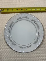 Individual Salad Plate Platinum Scroll #3643 by HARMONY HOUSE CHINA Widt... - £4.08 GBP