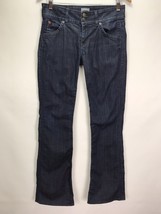 Hudson Womens Jeans 26 Signature Mid Rise Bootcut Dark Wash 32.5&quot; inseam... - £19.46 GBP