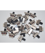 Lot of 25 NEW PIC Sub Miniature Slide Switch 6-Pin 2-Position DPDT On/On... - $23.05 CAD