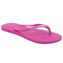 Havaianas Women Slim Flip Flop Sandals Size US 11/12 Rose Gum Purple - £25.69 GBP
