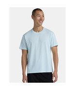 Athletic Works Men&#39;s Tri Blend Short Sleeve T Shirt 3XL (54-56) Aqua Inl... - $257.06 MXN
