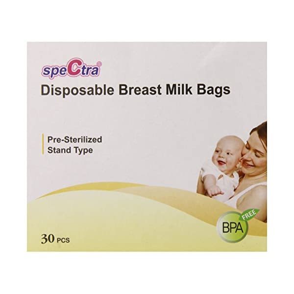 Spectra Pre-Sterilised Disposable Breast Milk Storage Bags (30 pcs)  - $11.00