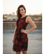 Dressbarn Women Sleeveless Knee Length Dress Size 10 Length 38 Bust 34 W... - €13,59 EUR