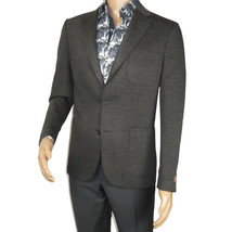 Men's MONO Turkey Jacket Patch Pockets Thick Cotton 1557-03 Charcoal image 3