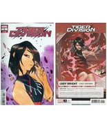 2022 Marvel Comics Tiger Division Peach Momoko #1 &amp; Ron Lim #2 Lady Brig... - $24.95