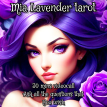 30 mins do all the questions you need to tarot with psychic mia lavender - £39.28 GBP