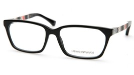 New Emporio Armani Ea 3095 5017 Black Eyeglasses Frame 53-16-140mm B36mm - £58.73 GBP