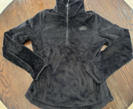 North Face Women's Osito 1/4 Zip Pullover Fleece Jacket! Size XS (Black) - $48.50