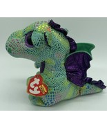 Ty Beanie Boos - CINDER the Green Dragon (6 Inch) Plush Stuffed Animal W... - £4.64 GBP