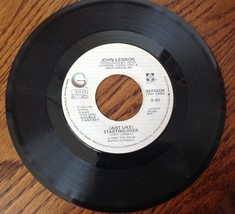 John Lennon Yoko Ono Kiss Just Like Starting Over Original Vinyl 45 RPM Record  - £4.66 GBP