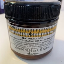 Davines NATURALTECH Nourishing Hair Building Pak for Dry Damaged Hair 8.84oz X2 - $49.99