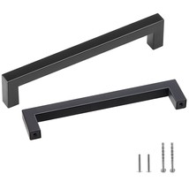 VEVOR 10 Pack Cabinet Pulls, 5.03in / 128mm Center to Center Slim Square... - €28,63 EUR