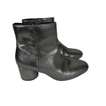 Gioseppo Silver Ankle Boots Size EUR 40 US 9 Heel Side Silver Metallic L... - £21.32 GBP