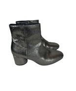 Gioseppo Silver Ankle Boots Size EUR 40 US 9 Heel Side Silver Metallic L... - £21.30 GBP