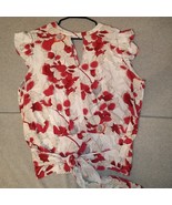 COC Clothing Obsessed Company Women Top 3XL Floral Pattern Sleeveles Rou... - €20,39 EUR